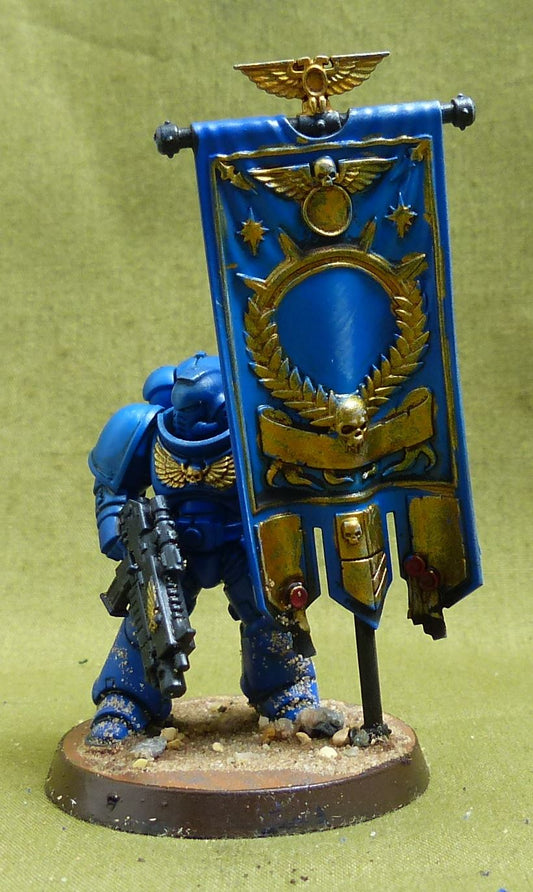 Ancient painted - Space Marines - Warhammer 40K #6TK