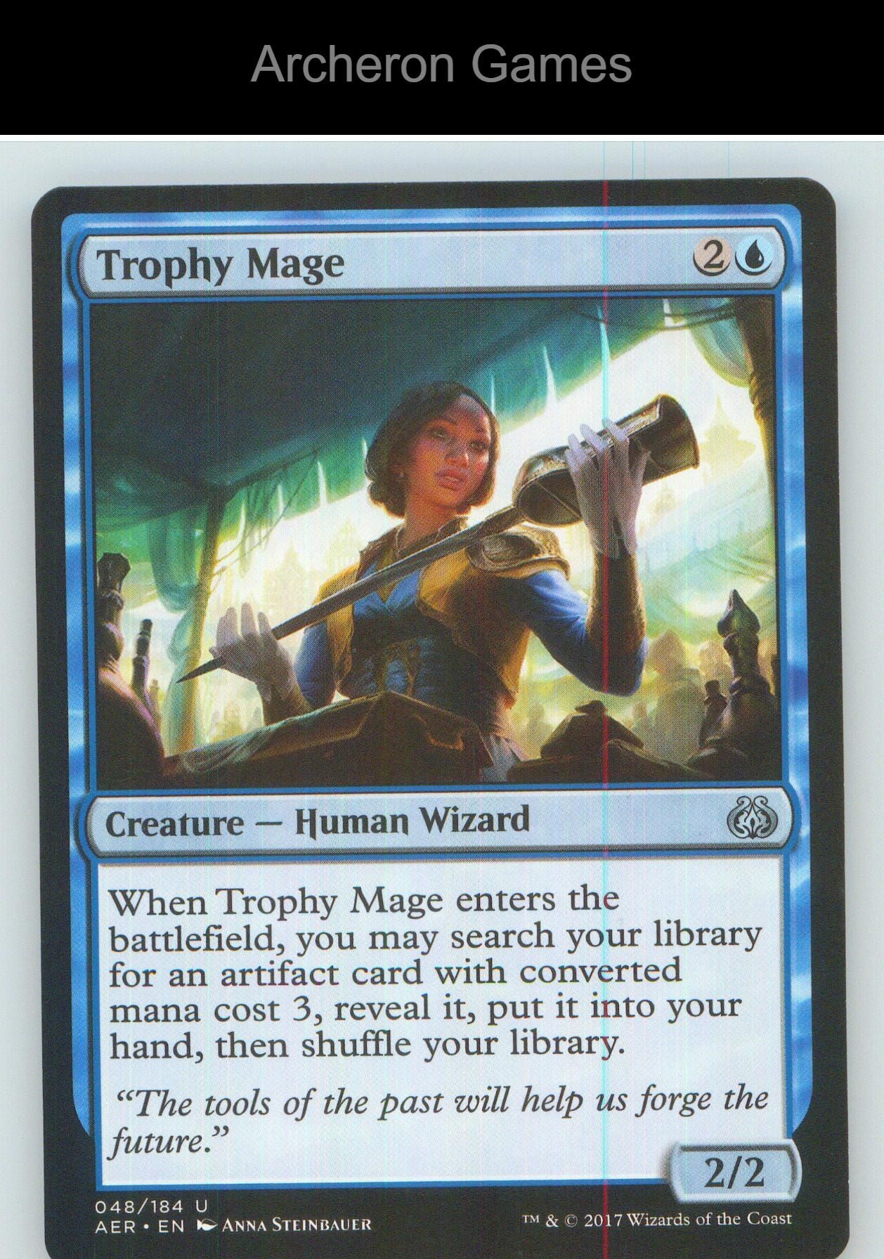 Trophy Mage AER 48 UC MTG Card NM/EX+