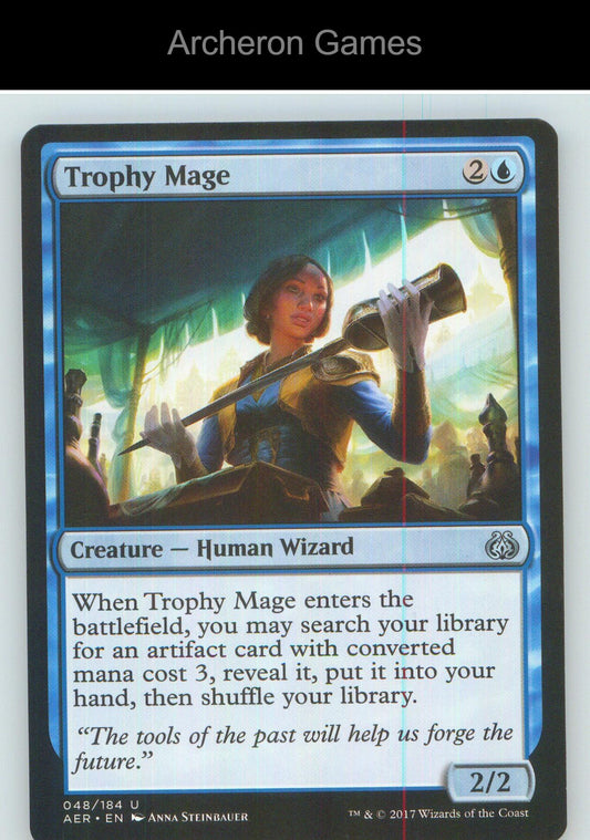 Trophy Mage AER 48 UC MTG Card NM/EX+