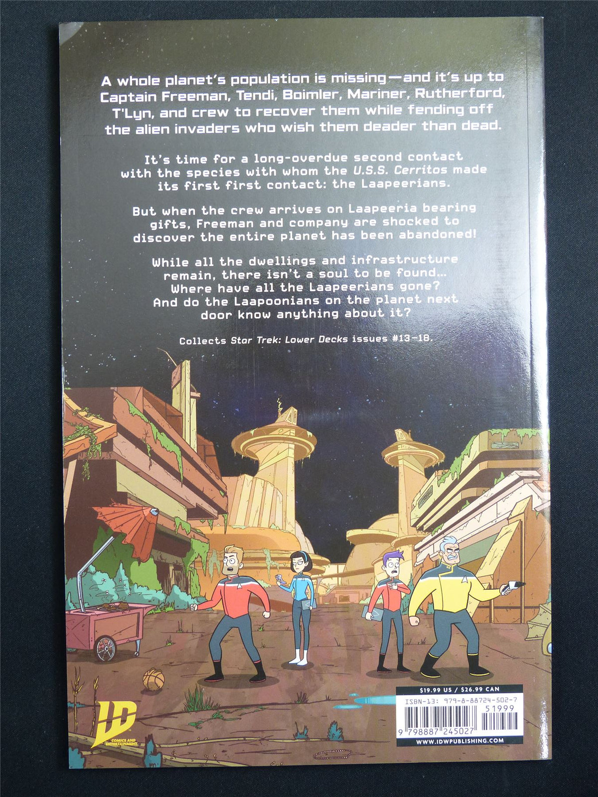 Star Trek: Lower Decks: Second Second Contact - ID Graphic Softback #4KZ