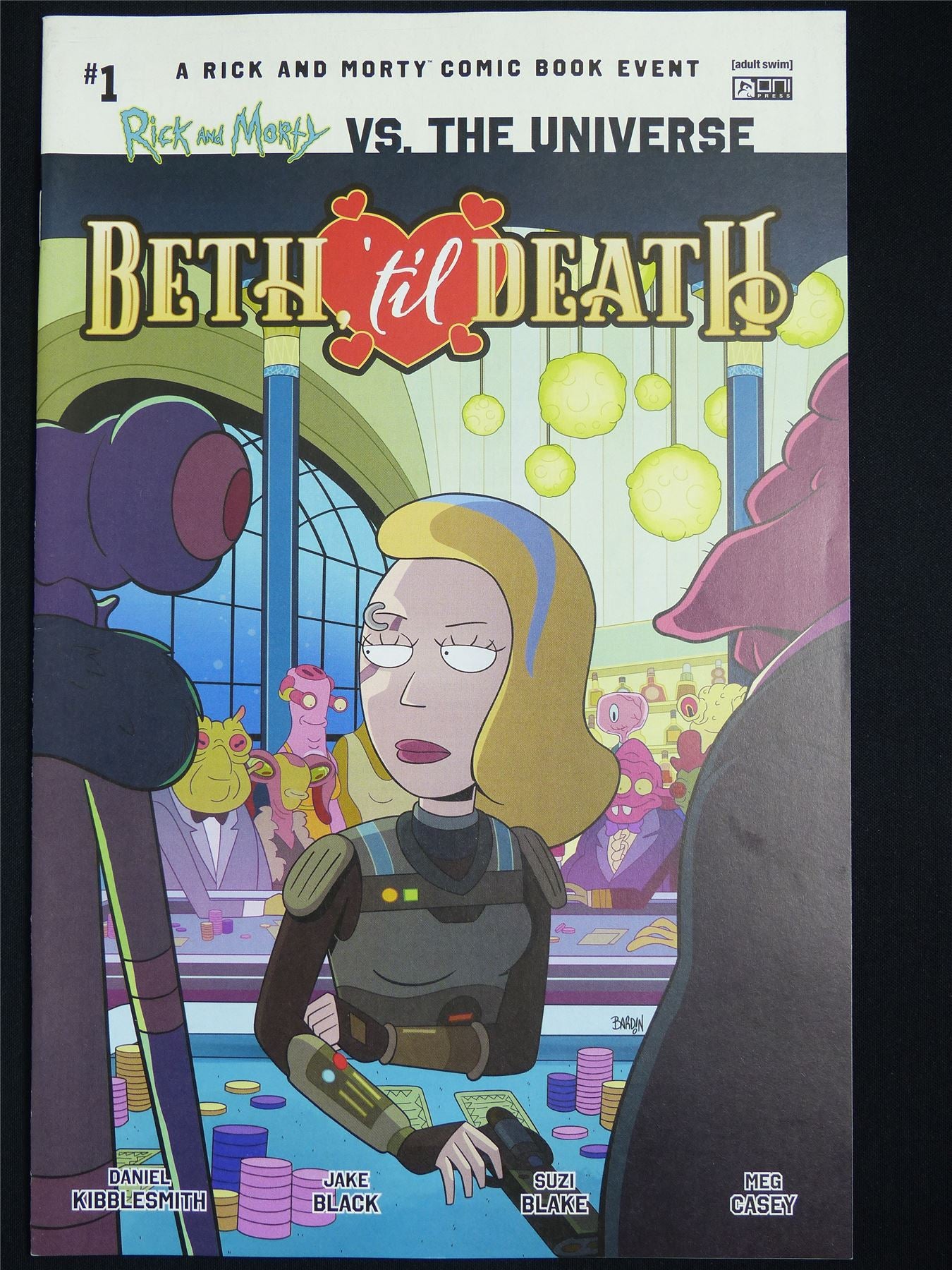 RICK and Morty vs the Universe: Beth til Death #1 - Oni Press Comic #5LG