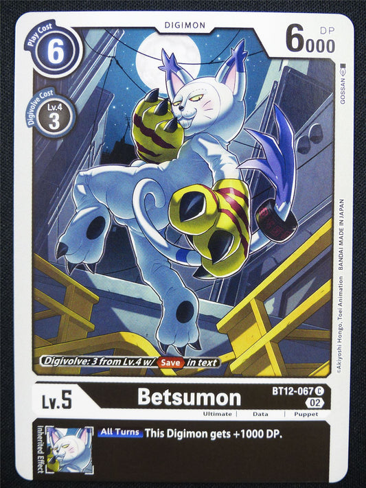 Betsumon BT12-067 - Digimon Card #PH