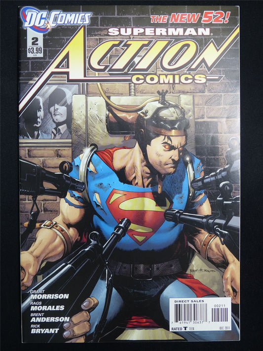 SUPERMAN: Action Comics #2 new 52! - DC Comic #3C0