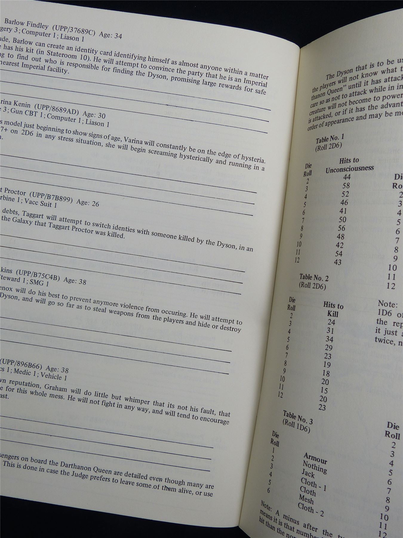 Traveller: Darthanon Queen Adventure - Judge Guild Roleplaying Booklet #2SK