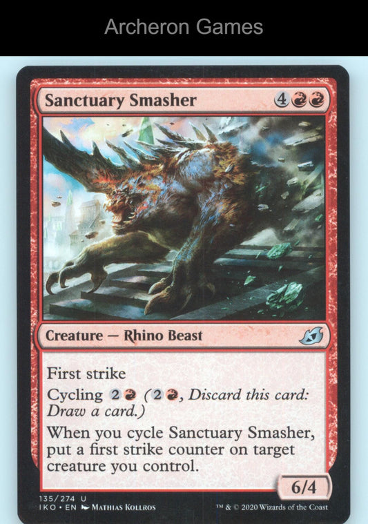 Sanctuary Smasher 135 UC MTG Card Ikoria: Lair of Behemoths