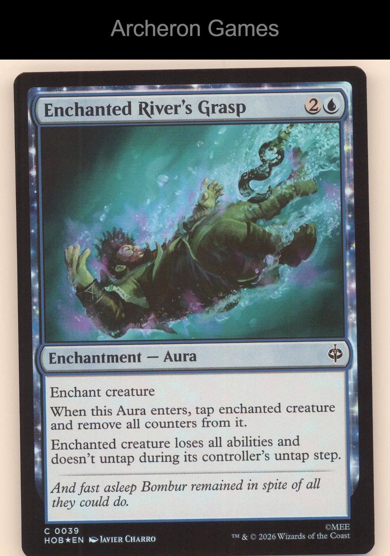 Enchanted River's Grasp HOB 39 C MTG Card The Hobbit