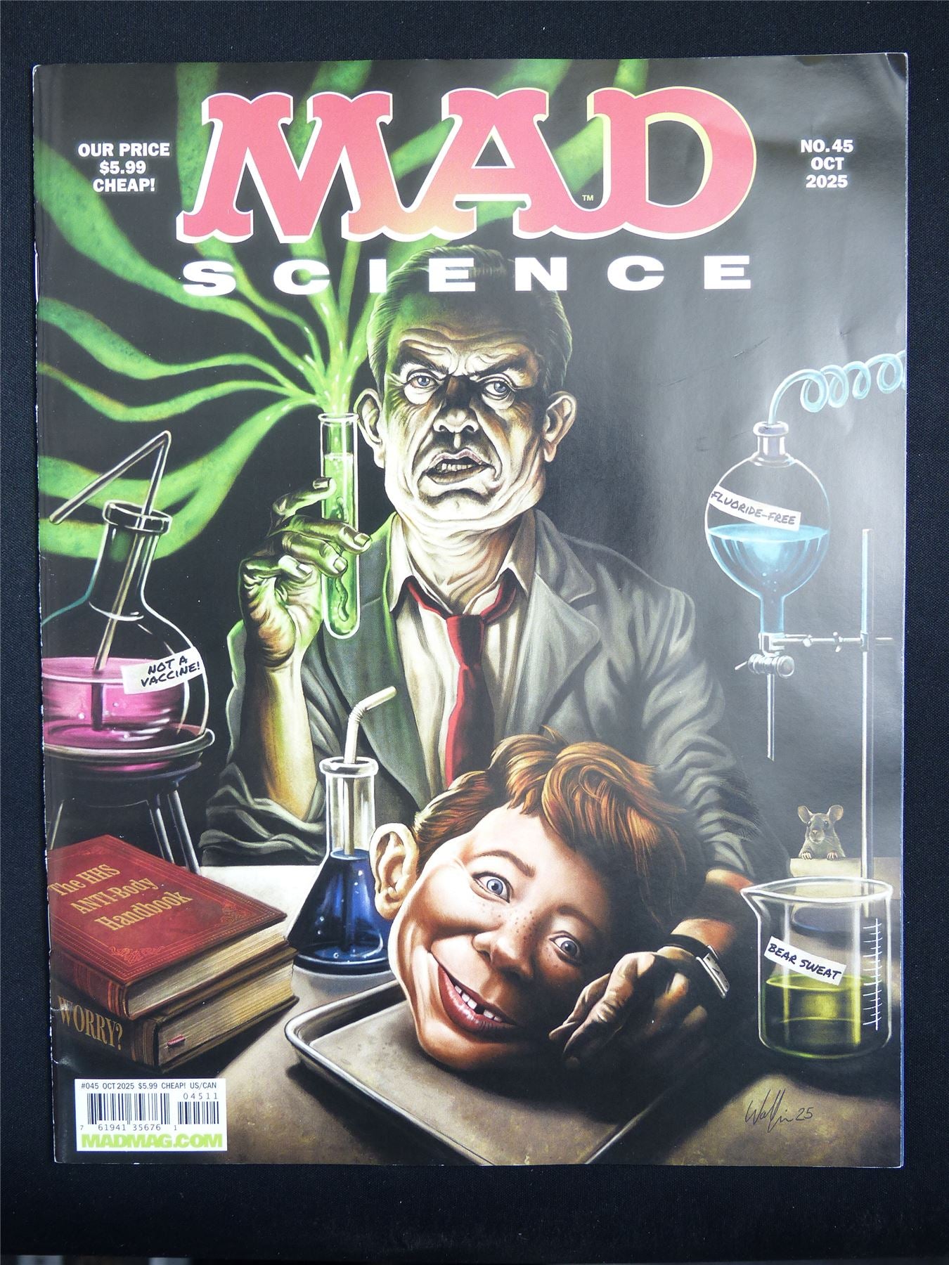 Mad Science #45 - Aug 2025 Mad Comic Magazine #2VE