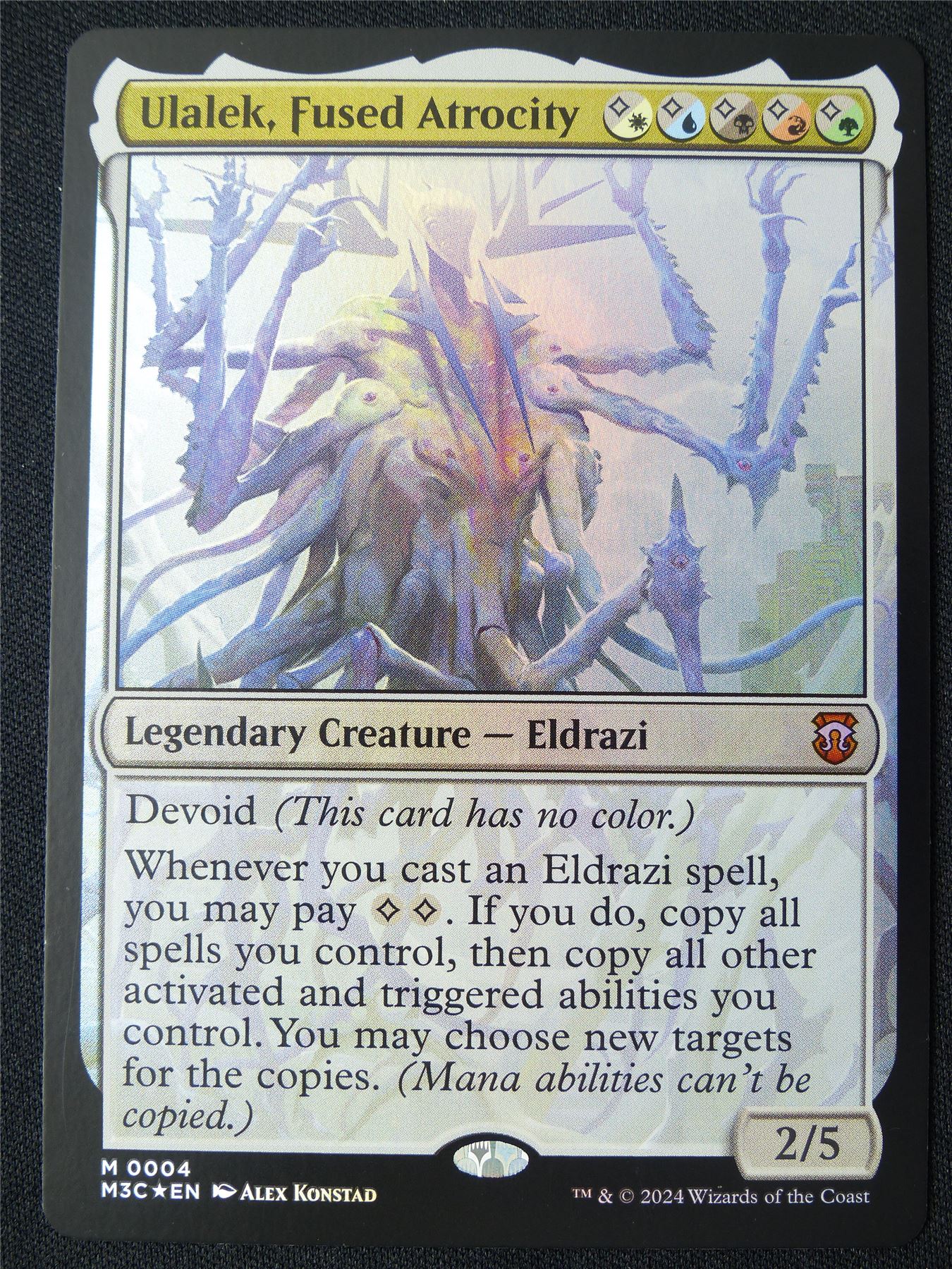 Ulalek Fused Atrocity Foil - M3C - Mtg Card #49V