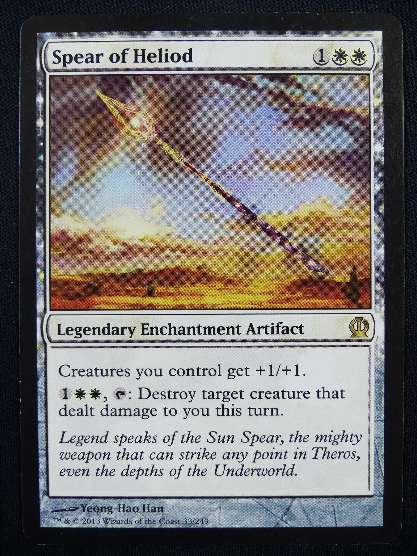 Spear of Heliod - THS - Mtg Card #1ER