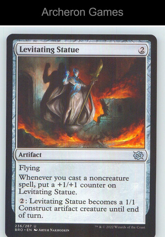 Levitating Statue BRO 236 UC MTG Card NM/EX+