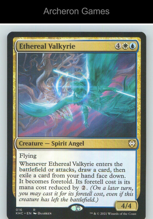Ethereal Valkyrie KHC 16 R MTG Card NM/EX+