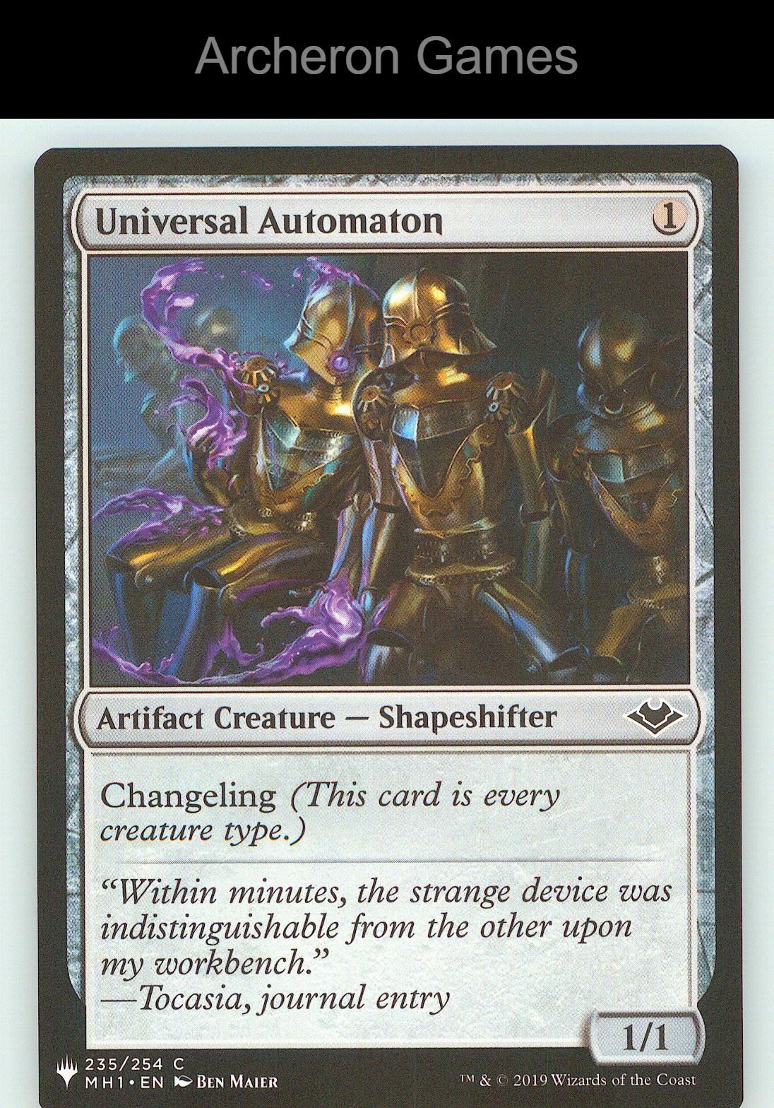 Universal Automaton MH1 235 C MTG Card NM/EX+