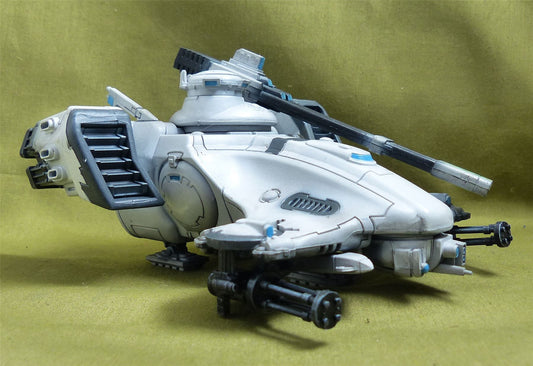 Hammerhead Gunship painted - Tau Empire - Warhammer 40K #2XZ