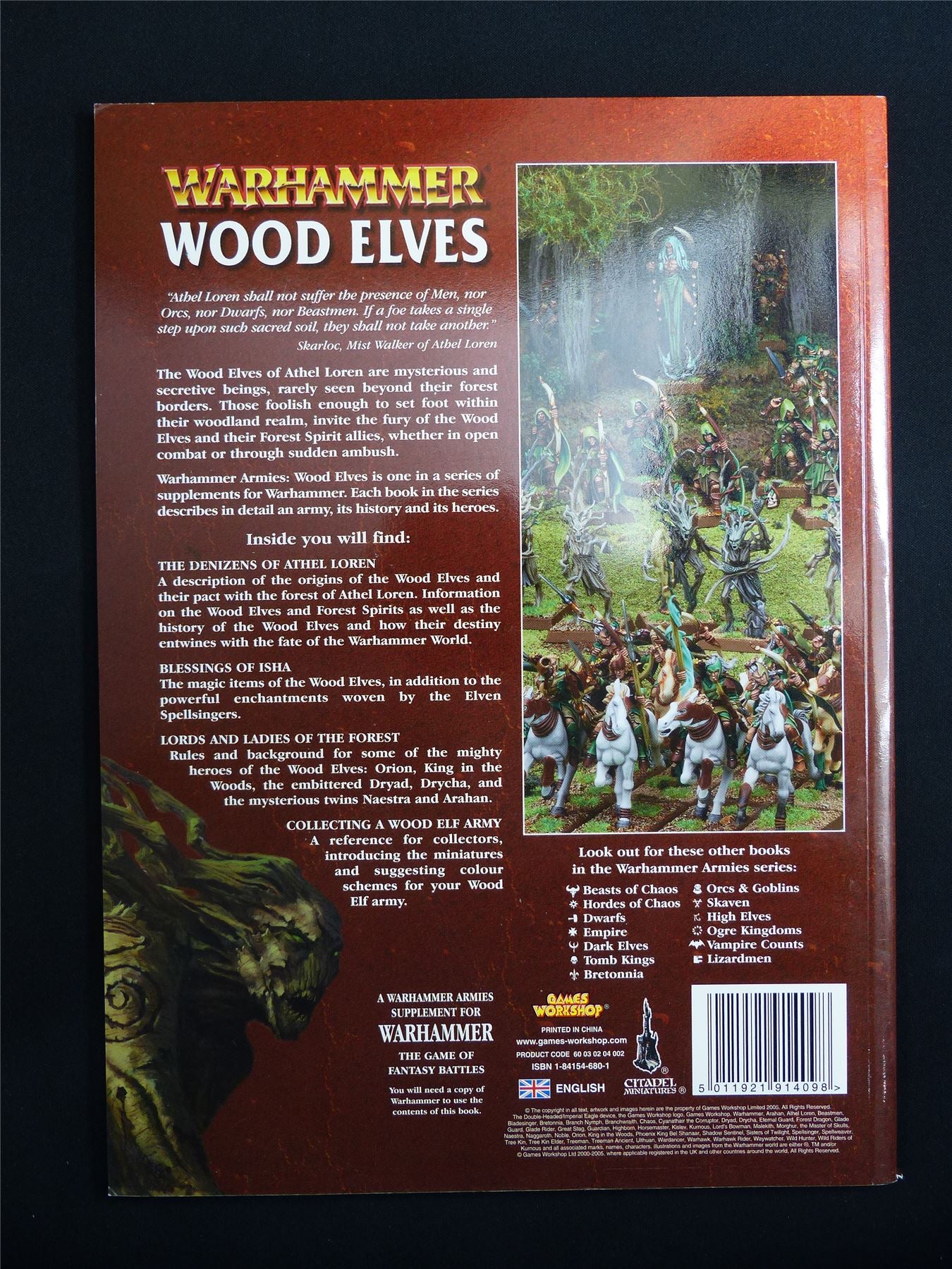 Warhammer Armies: Wood Elves 6th Edition Softback - Warhammer Old World #1HD
