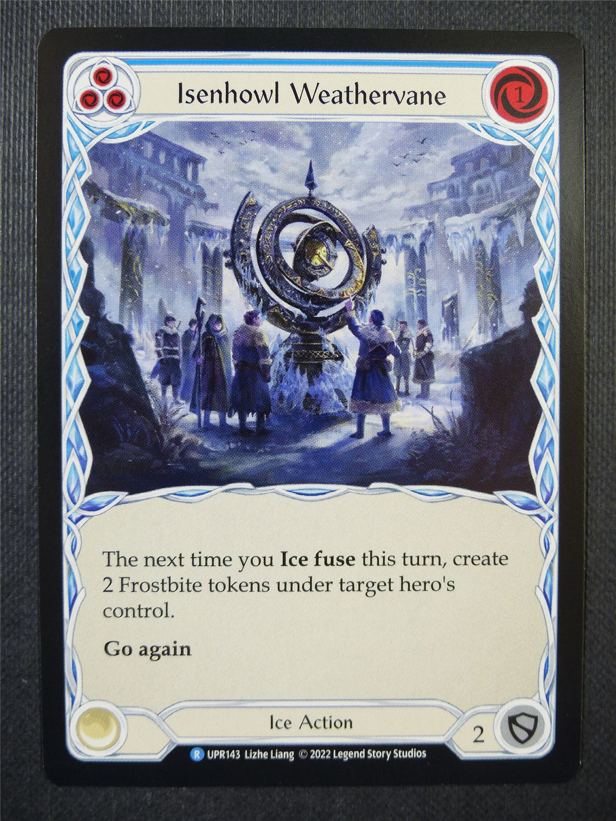 Isenhowl Weathervane R UPR143 - Blue - Flesh & Blood Card #6VM