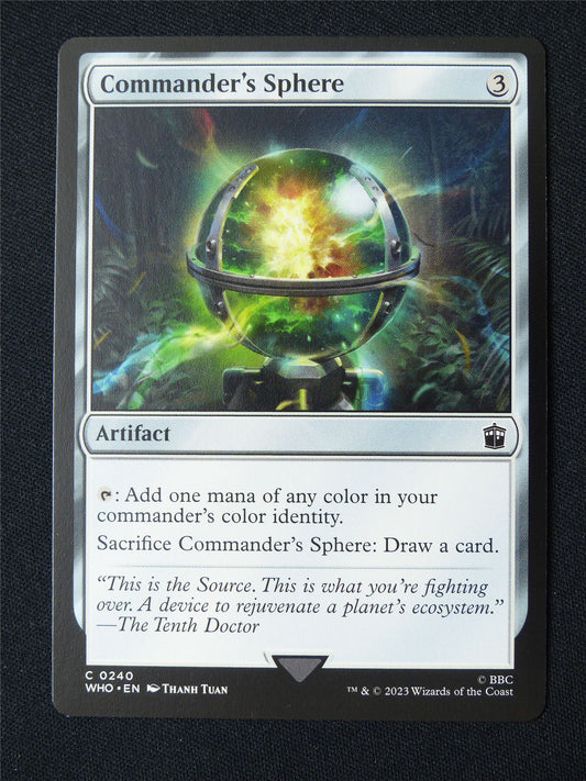 Commander's Sphere - WHO - Mtg Card #9A7