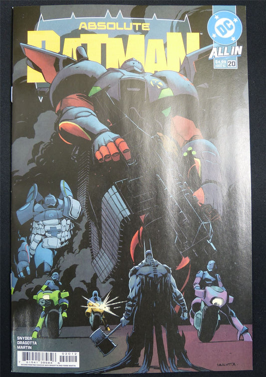 Absolute BATMAN #20 Cvr A - Aug 2026 DC Comic #186