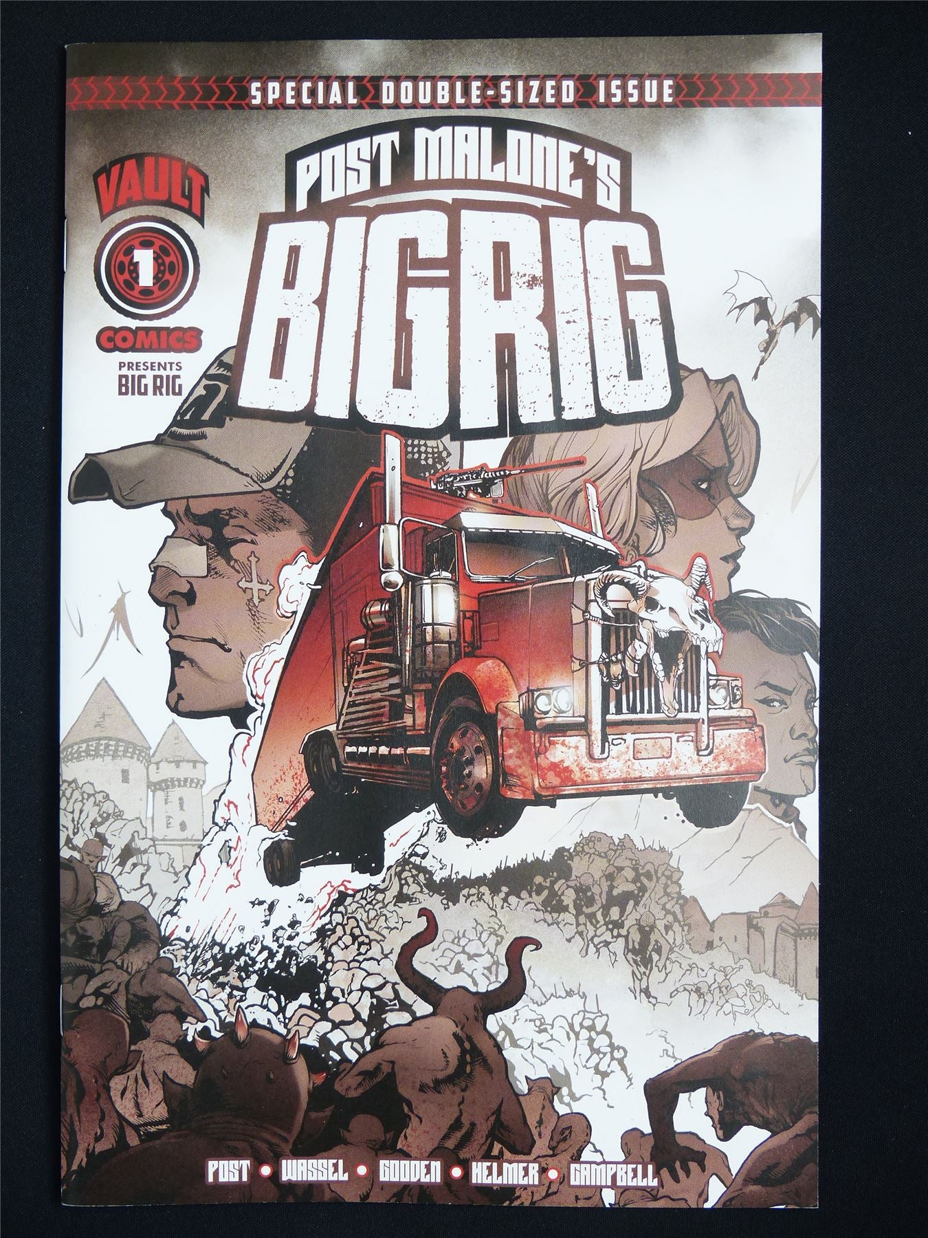 POST Malone's Big Rig #1 - Jul 2025 Vault Comic #25S