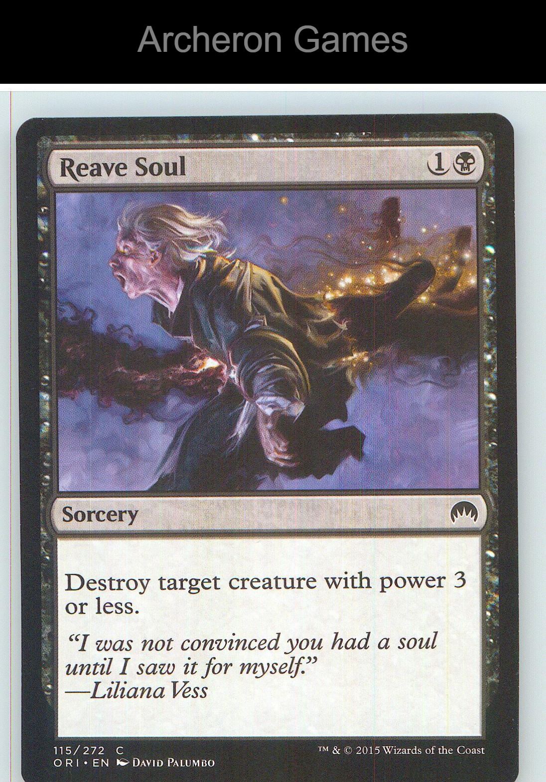 Reave Soul ORI 115 C MTG Card NM/EX+