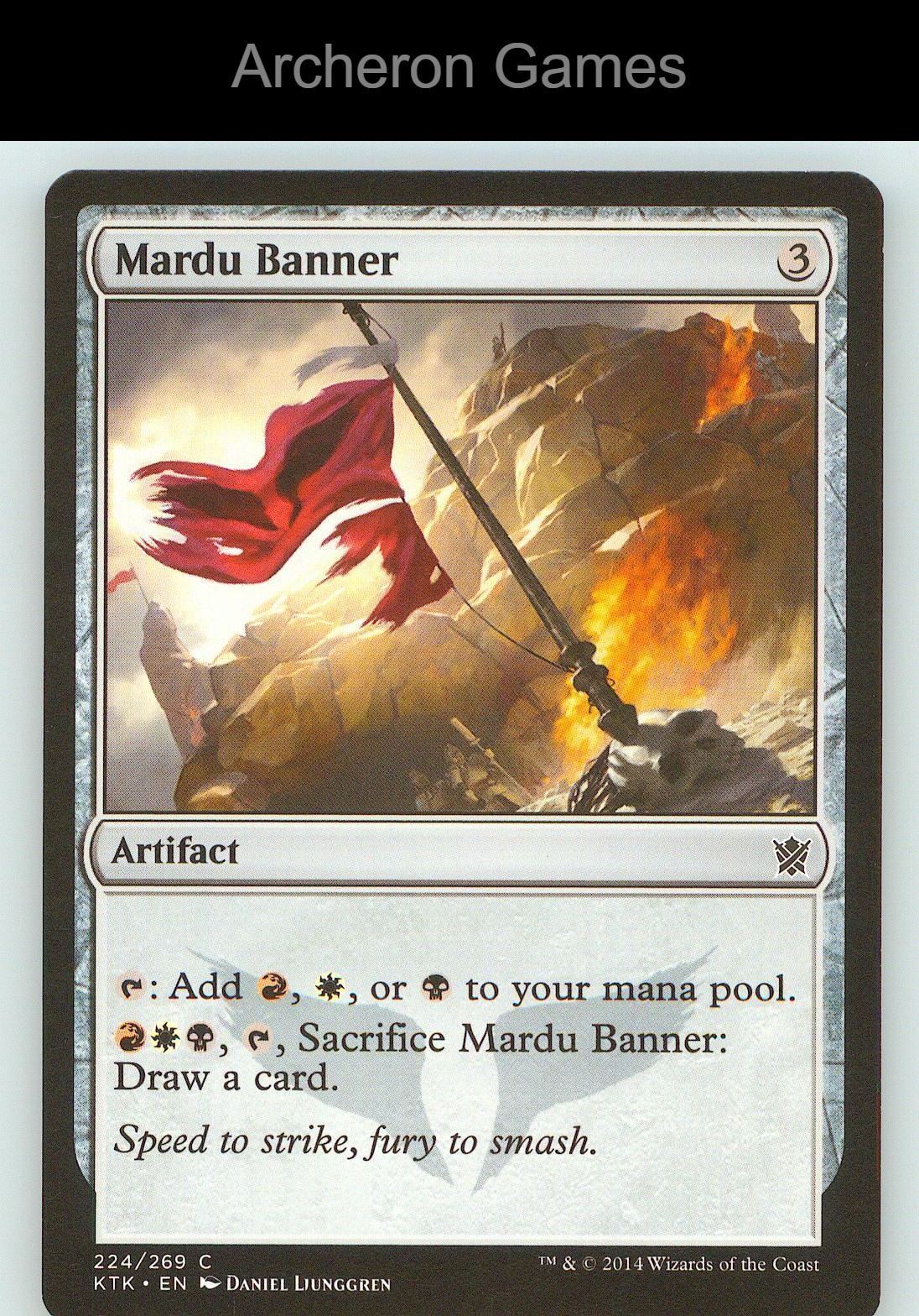 Mardu Banner KTK 224 C MTG Card NM/EX+