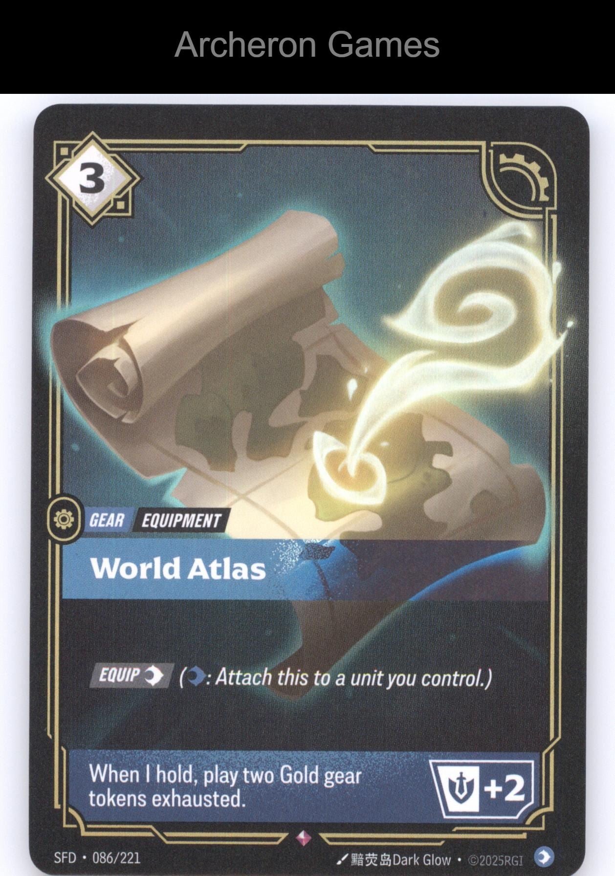 World Atlas SFD 086/221 R  Card Spiritforged