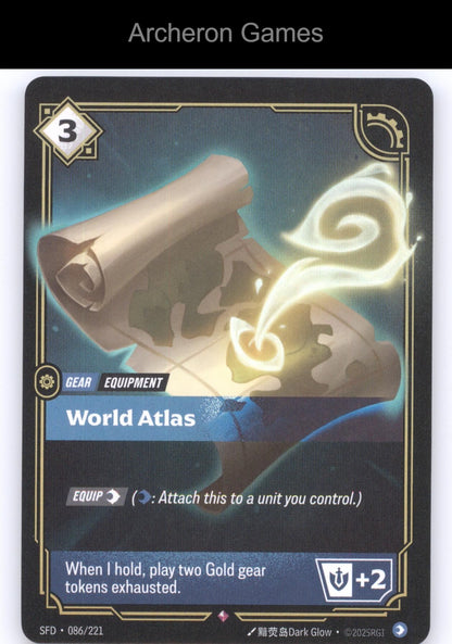 World Atlas SFD 086/221 R  Card Spiritforged