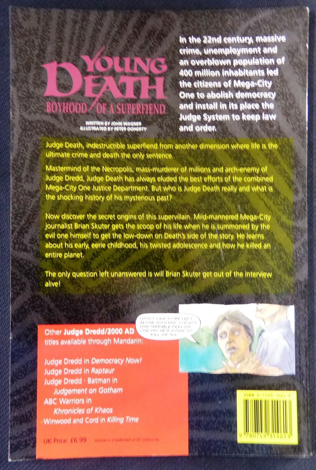 Young Death: Boyhood of a Superfriend - Graphic Novel - 2000 AD #1MD
