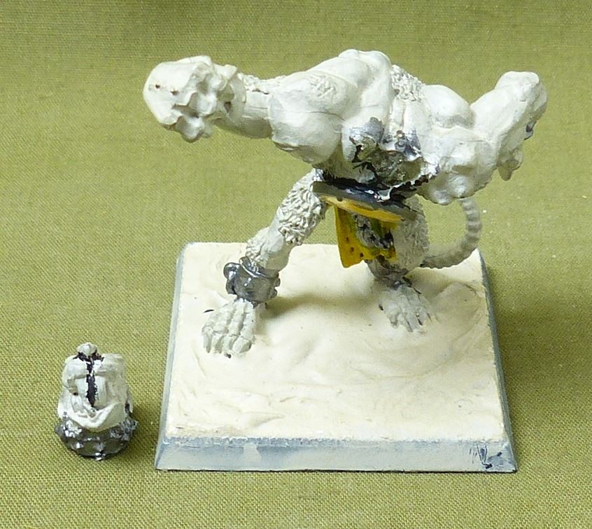 Classic Metal Rat Ogre - Skaven - Warhammer Fantasy #7M