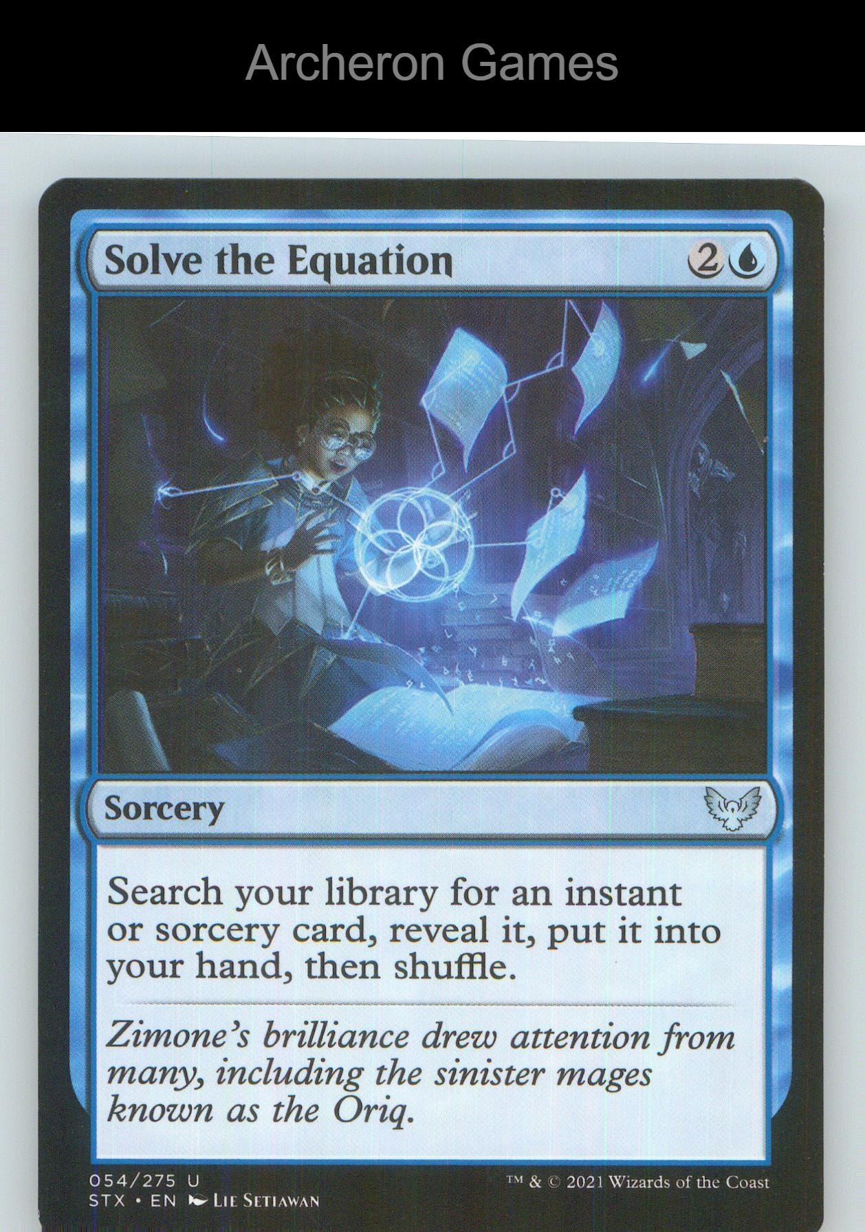 Solve the Equation STX 54 UC MTG Card NM/EX+