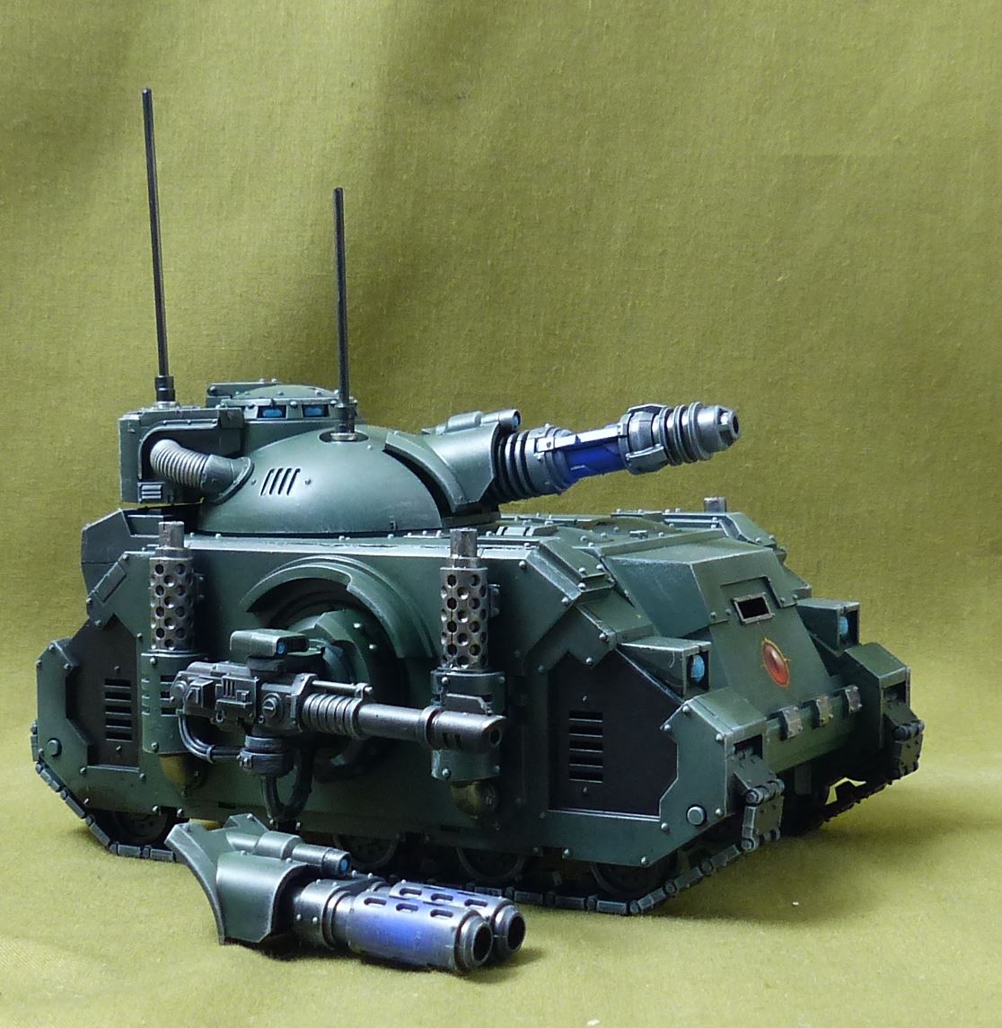 Deimos Pattern Predator Battle Tank Painted - Sons of Horus - Warhammer Horus Heresy #BG