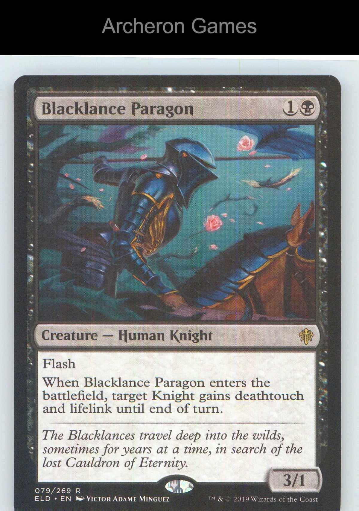 Blacklance Paragon ELD 79 R MTG Card NM/EX+