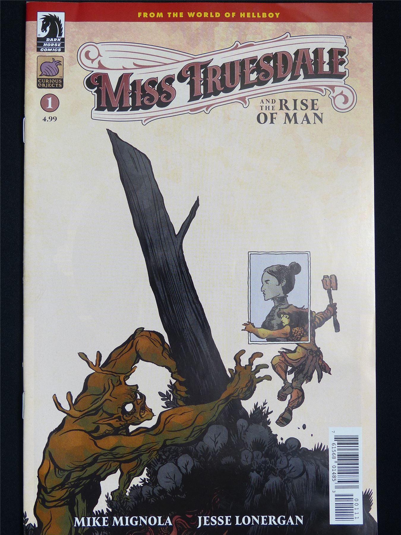 Miss TRUESDALE and the Rise of Man #1 - Dark Horse Comic #11K