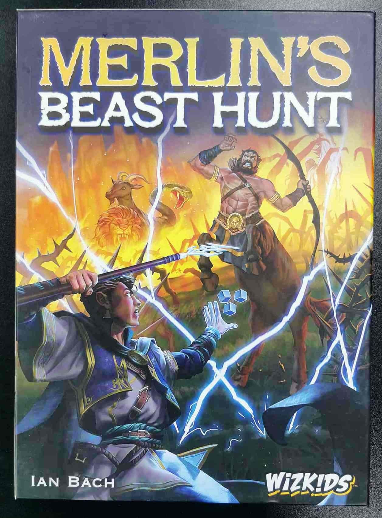 Merlin's Beast Hunt - Board Game #6WZ