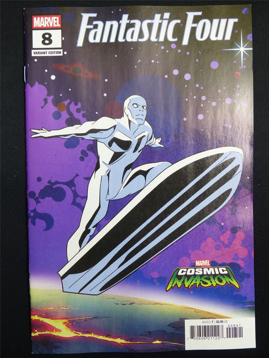 FANTASTIC Four #8 Silver Surfer Variant - Apr 2026 Marvel Comic #2L9
