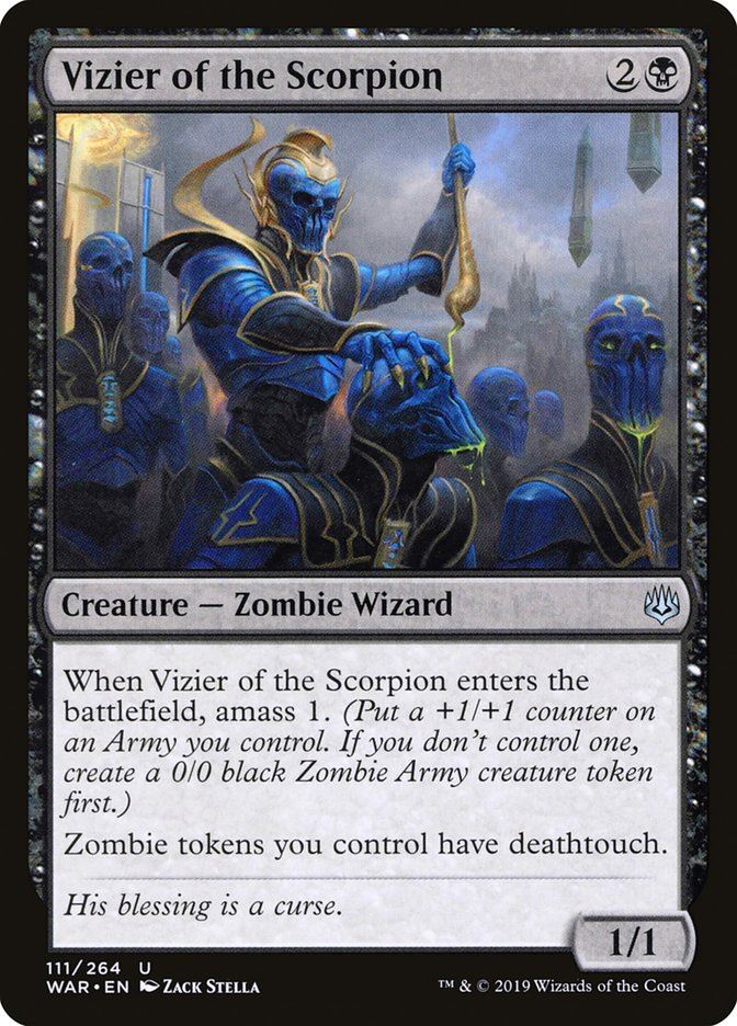 Vizier of the Scorpion - War of the Spark war