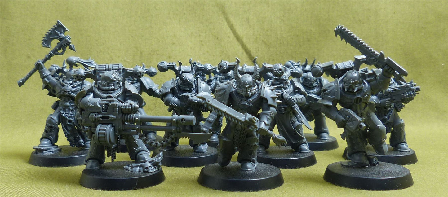 Legionaries - Chaos Space Marines - Warhammer 40K #30X