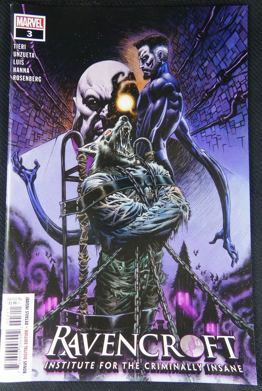 RAVENCROFT #3 - Marvel Comic #TA