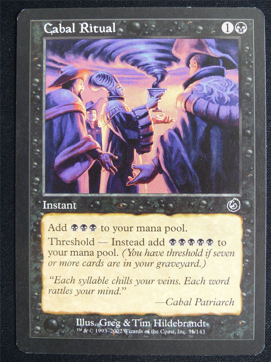 Cabal Ritual - TOR - Mtg Card #4NK
