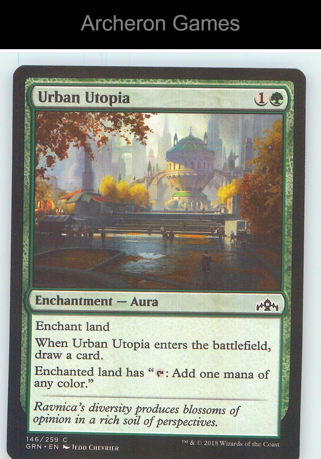 Urban Utopia GRN 146 C MTG Card NM/EX+