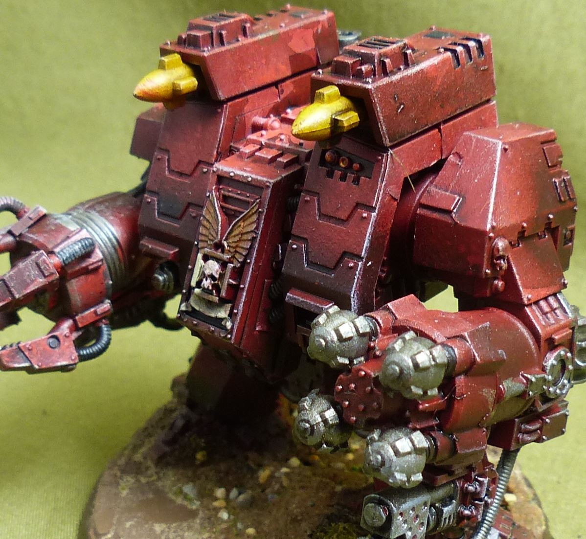 Venerable Dreadnought painted - Blood Angels - Warhammer 40K #3YS