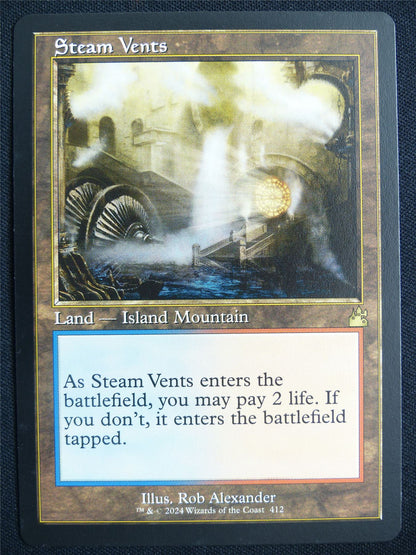 Steam Vents Retro - RVR - Mtg Card #21D