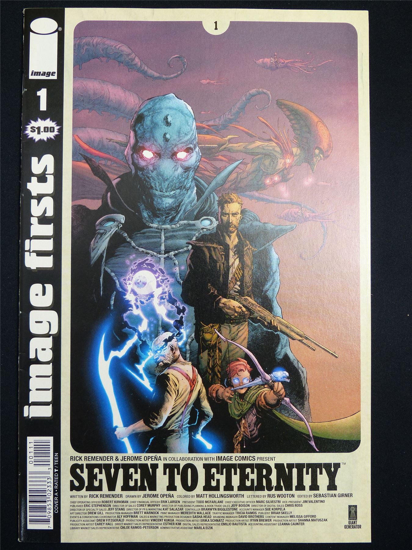 SEVEN To Eternity #1 Cvr A - Image Comic #3U0