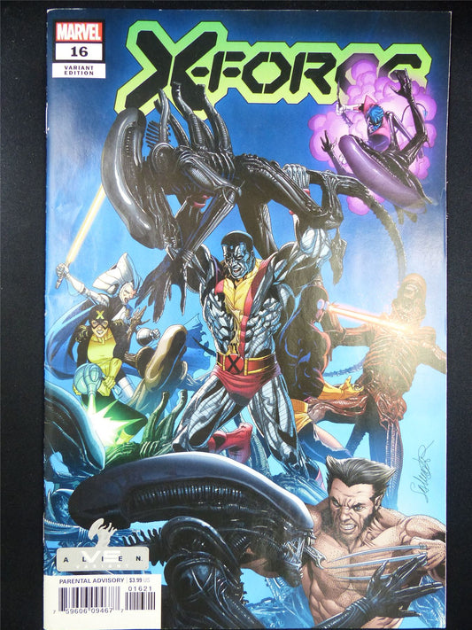 X-FORCE #16 Alien Variant - Marvel Comic #2NF