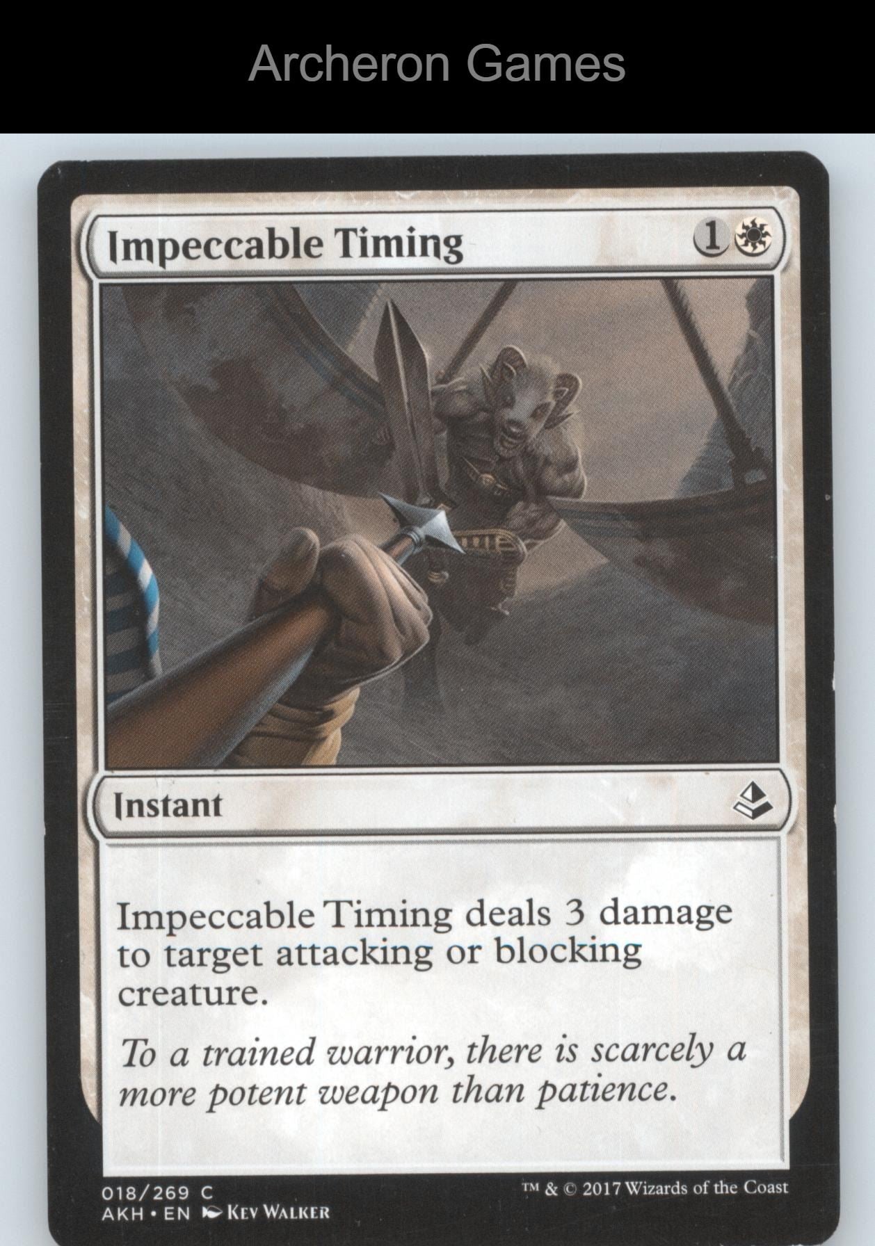 Impeccable Timing 18 C MTG Card Amonkhet