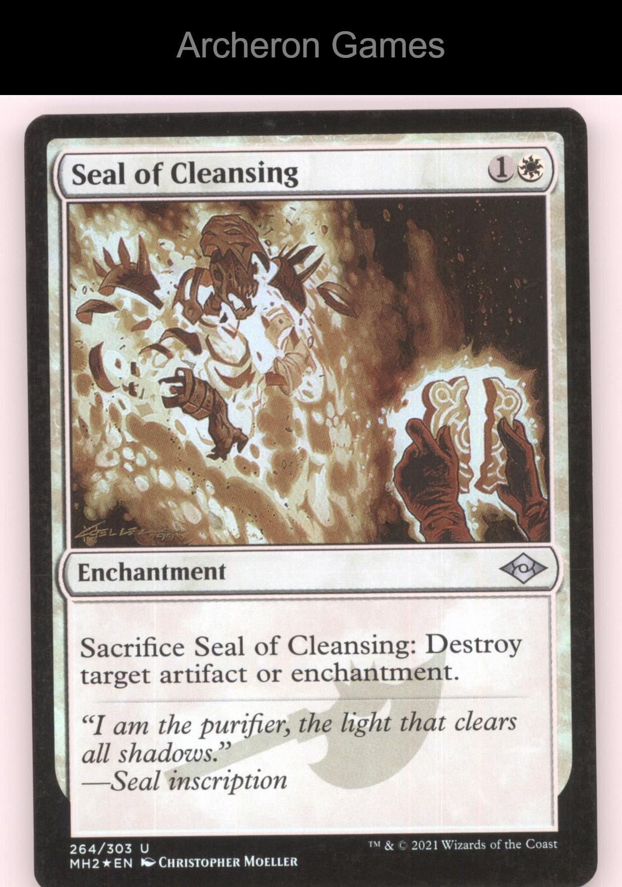 Seal of Cleansing 264 UC MTG Card Modern Horizons 2