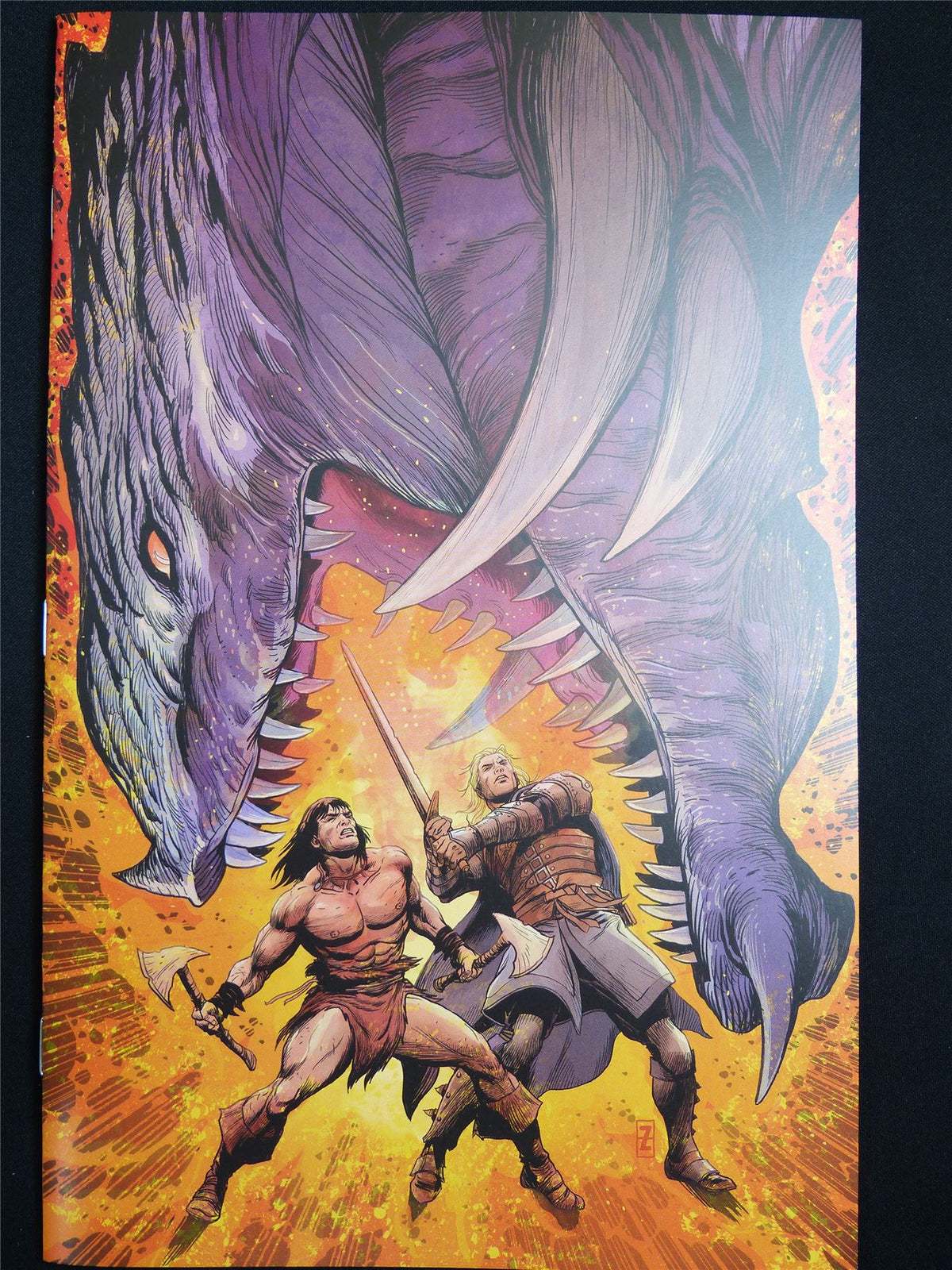 CONAN & Dragonero #4 Cvr C - Aug 2026 Titan Comic #35H