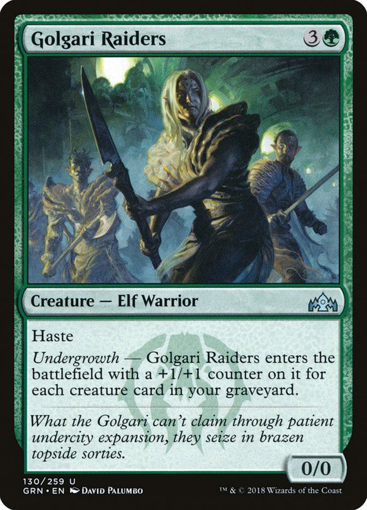 Golgari Raiders - Guilds of Ravnica grn