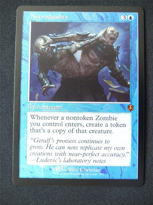Necroduality Retro Foil - INR - Mtg Card #13X