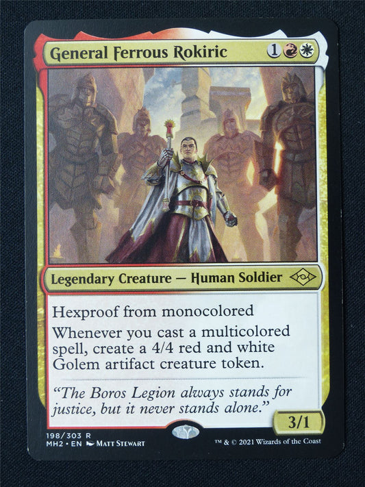 General Ferrous Rokiric - MH2 - Mtg Card #32N