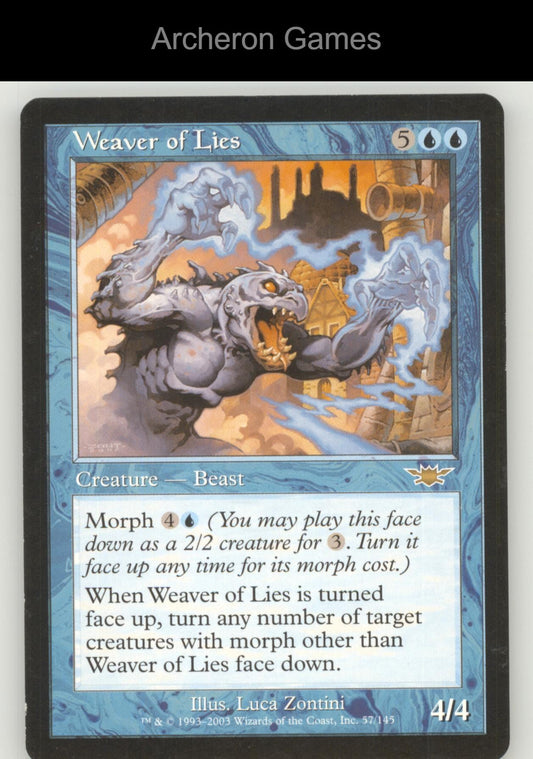 Weaver of Lies 57 R MTG Card Legions
